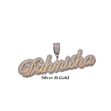 Load image into Gallery viewer, Cuban Mini Custom Tennis Necklace