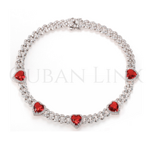 Load image into Gallery viewer, Cuban (Heart) Choker