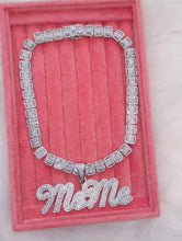 Load image into Gallery viewer, Cuban Script w/Baguette Custom Chain