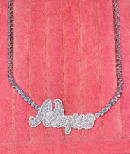 Load image into Gallery viewer, Cuban Custom Double Plated Tennis Necklace