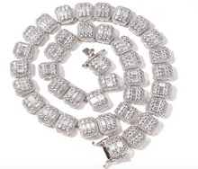Load image into Gallery viewer, 10mm Baguette Chain
