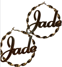 Load image into Gallery viewer, Custom Gold Swivel Earrings
