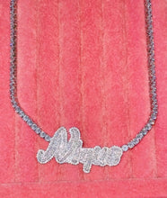 Load image into Gallery viewer, Cuban Custom Double Plated Tennis Necklace

